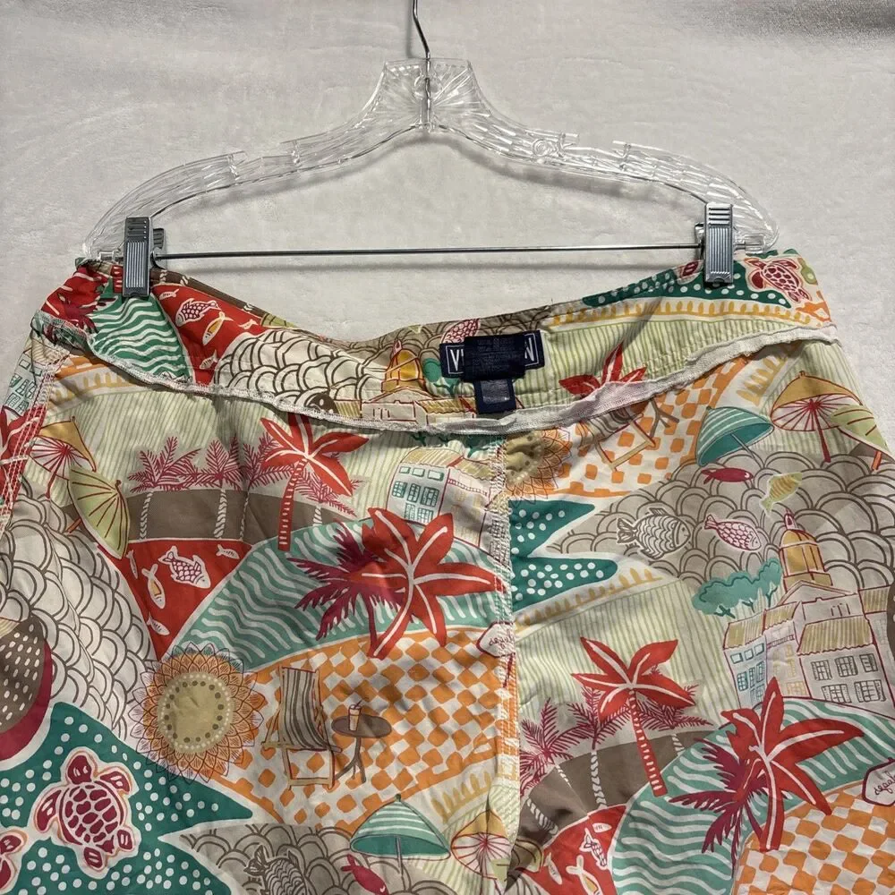 Vilebrequin Saint Tropez Turtle Beach Board Shorts Swim Beach Pool Men’s XXL